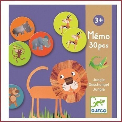 Djeco Memospel Jungle