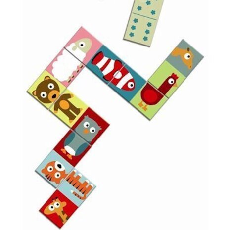 Djeco Dierenpuzzel - Domino
