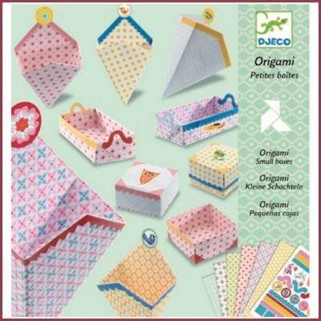Djeco Knutselset Kleine Origamidoosjes Djeco Knutselset Kleine Origamidoosjes