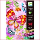 Djeco Knutselset Glitterzand Vlinders