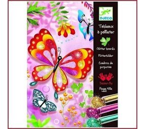 Djeco Knutselset Glitterzand Vlinders Djeco Knutselset Glitterzand Vlinders