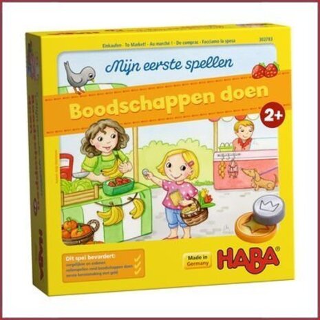 Haba Mijn eerste spel - Boodschappen doen Haba Mijn eerste spel - Boodschappen doen