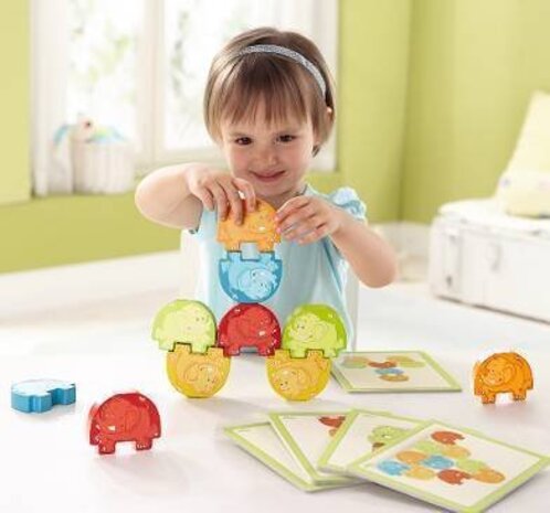 Haba Stapelspel Olifanten Haba Stapelspel Olifanten