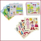 Haba Magneetbox aankleedpop Lilli Haba Magneetbox aankleedpop Lilli