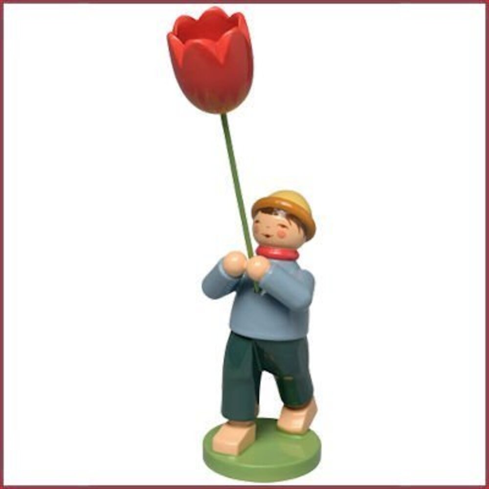 Wendt & Kühn Jongen met tulp Wendt & Kühn Jongen met tulp