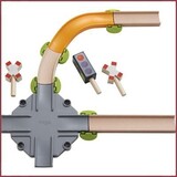 Haba Kullerbü Mijn eerste knikkerbaan uitbreidingsset Stratenkruispunt
