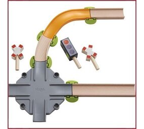 Haba Kullerbü Mijn eerste knikkerbaan uitbreidingsset Stratenkruispunt Haba Kullerbü Mijn eerste knikkerbaan uitbreidingsset Stratenkruispunt