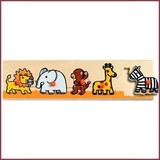 Djeco Houten knop puzzel Sava'n'co Djeco Houten knop puzzel Sava'n'co