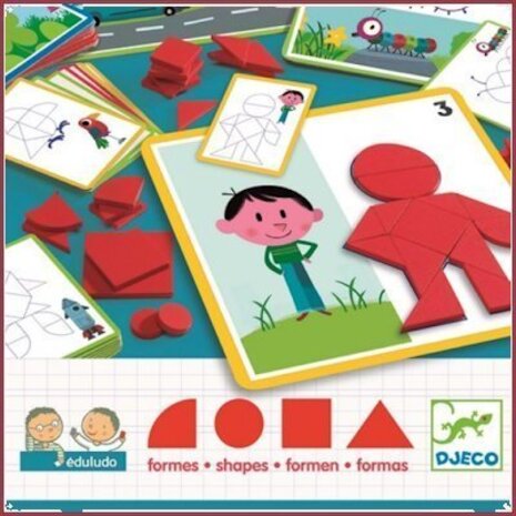 Djeco Eduludo vormenspel