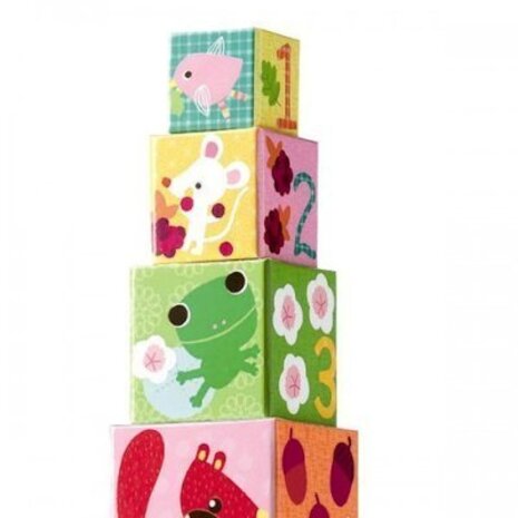 Djeco Stapelblokken Het bos