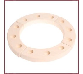 Grimm's Verjaardagsring 12 jaar - wit Grimm's Verjaardagsring 12 jaar - wit