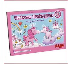 Haba Spel - Eenhoorn Flonkerglans: Party voor Rosalie Haba Spel - Eenhoorn Flonkerglans: Party voor Rosalie