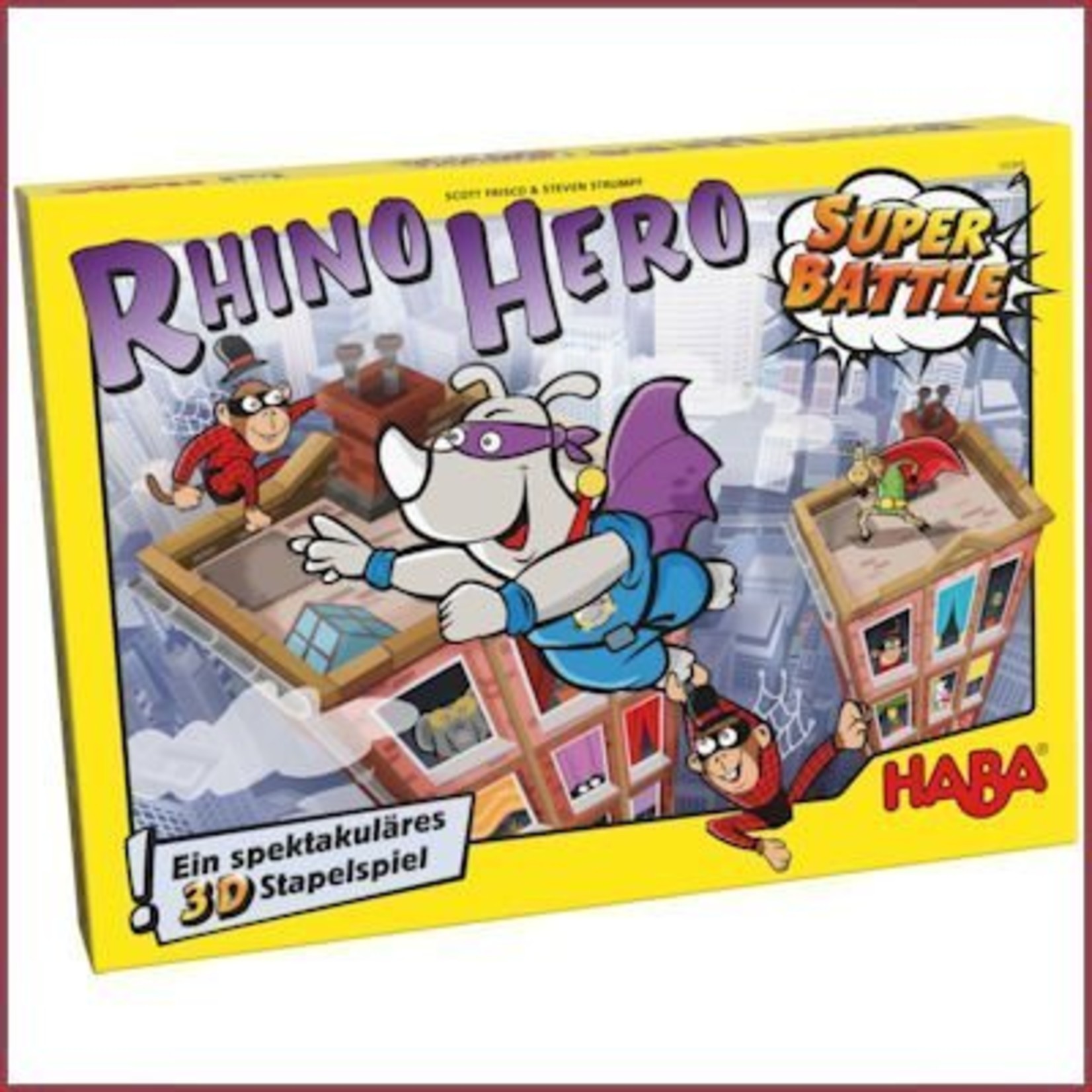 Haba Spel - Rhino Hero: Super Battle