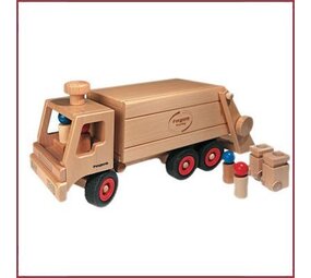 Fagus Houten Vuilniswagen