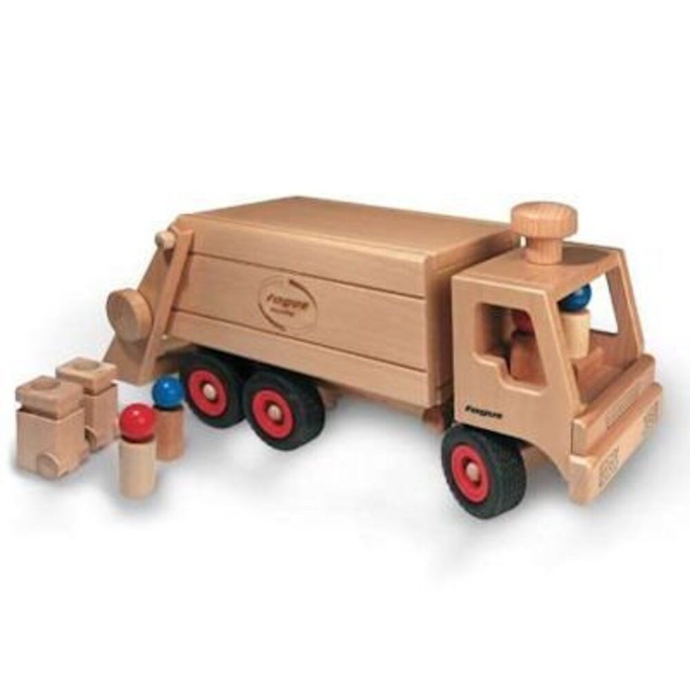 Fagus Houten Vuilniswagen