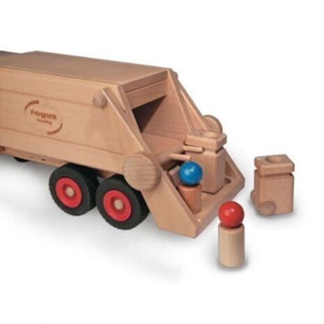 Fagus Houten Vuilniswagen