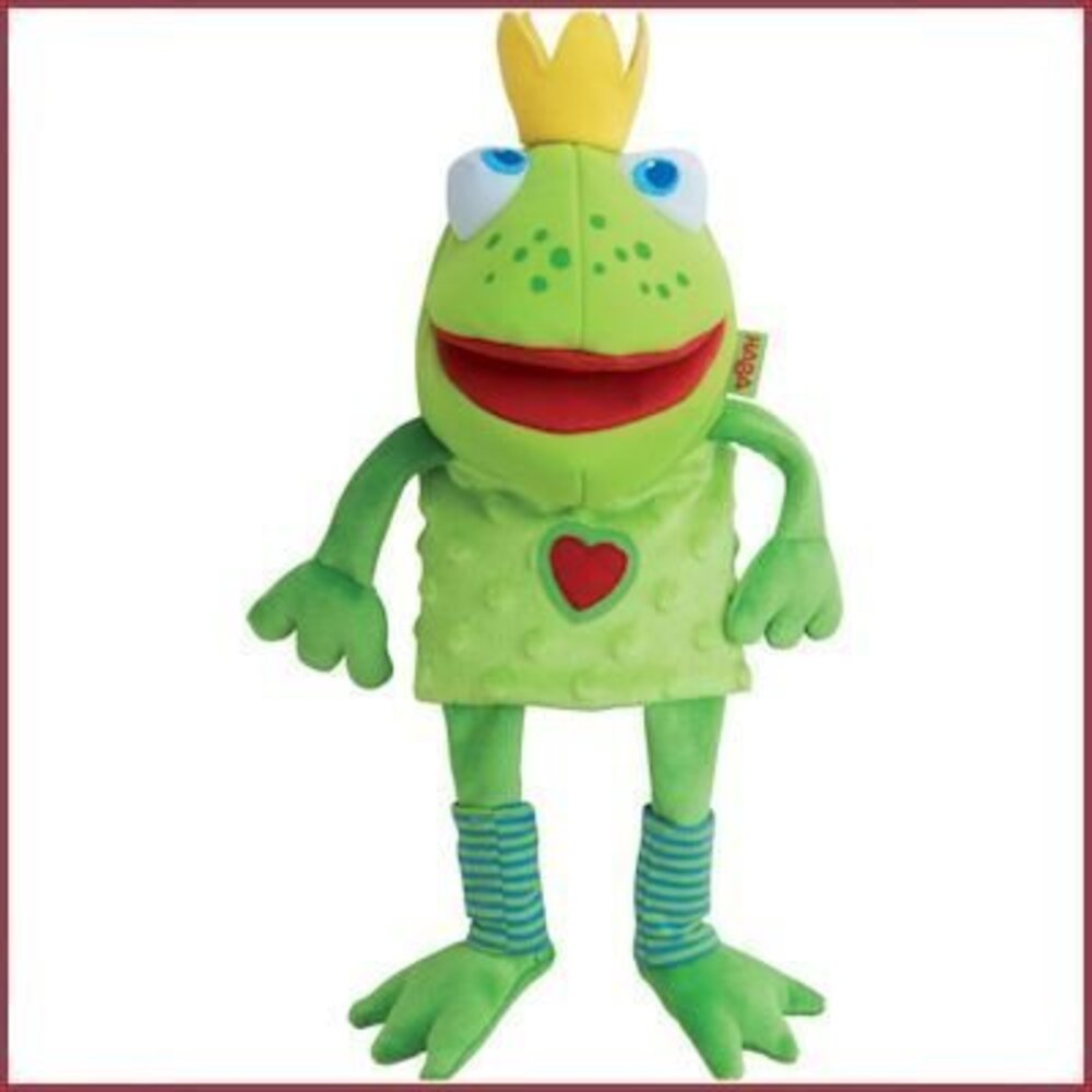 Haba Handpop Kikkerkoning Haba Handpop Kikkerkoning