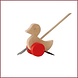 Ostheimer Duwstok waggeleend rood Ostheimer Duwstok waggeleend rood