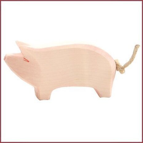 Ostheimer Varken met snuit omhoog