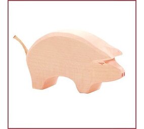 Ostheimer Varken met snuit omlaag Ostheimer Varken met snuit omlaag