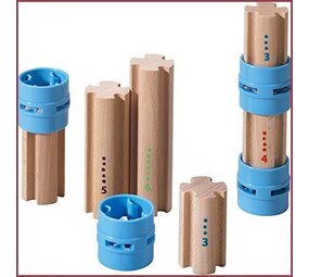 Haba Kullerbü Mijn eerste knikkerbaan uitbreidingsset Zuilen Haba Kullerbü Mijn eerste knikkerbaan uitbreidingsset Zuilen