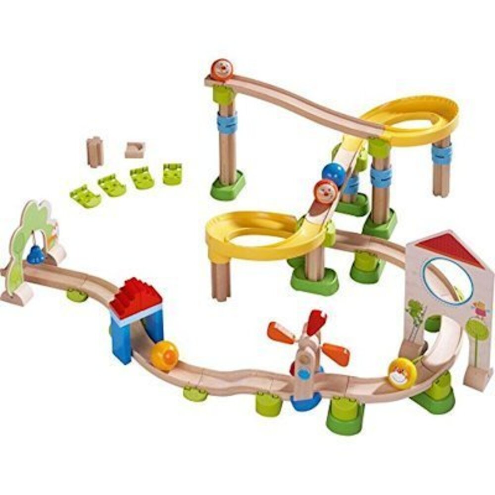 Haba Kullerbü Mijn eerste knikkerbaan uitbreidingsset Koppelstukken Haba Kullerbü Mijn eerste knikkerbaan uitbreidingsset Koppelstukken