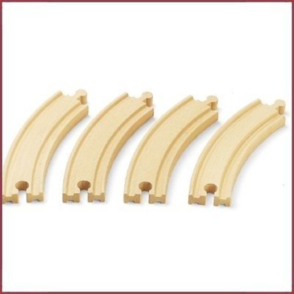 Brio Rail-uitbreidingsset 4 bochten Brio Rail-uitbreidingsset 4 bochten
