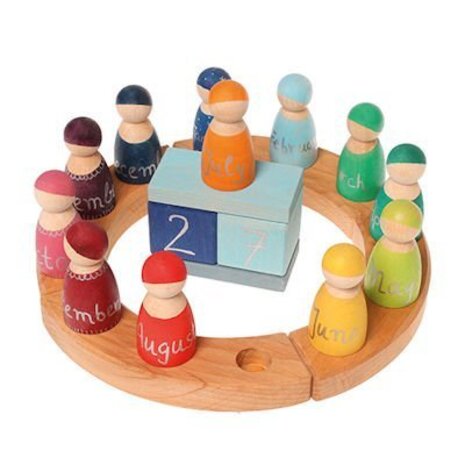 Grimm's 12 houten Regenboogvriendjes