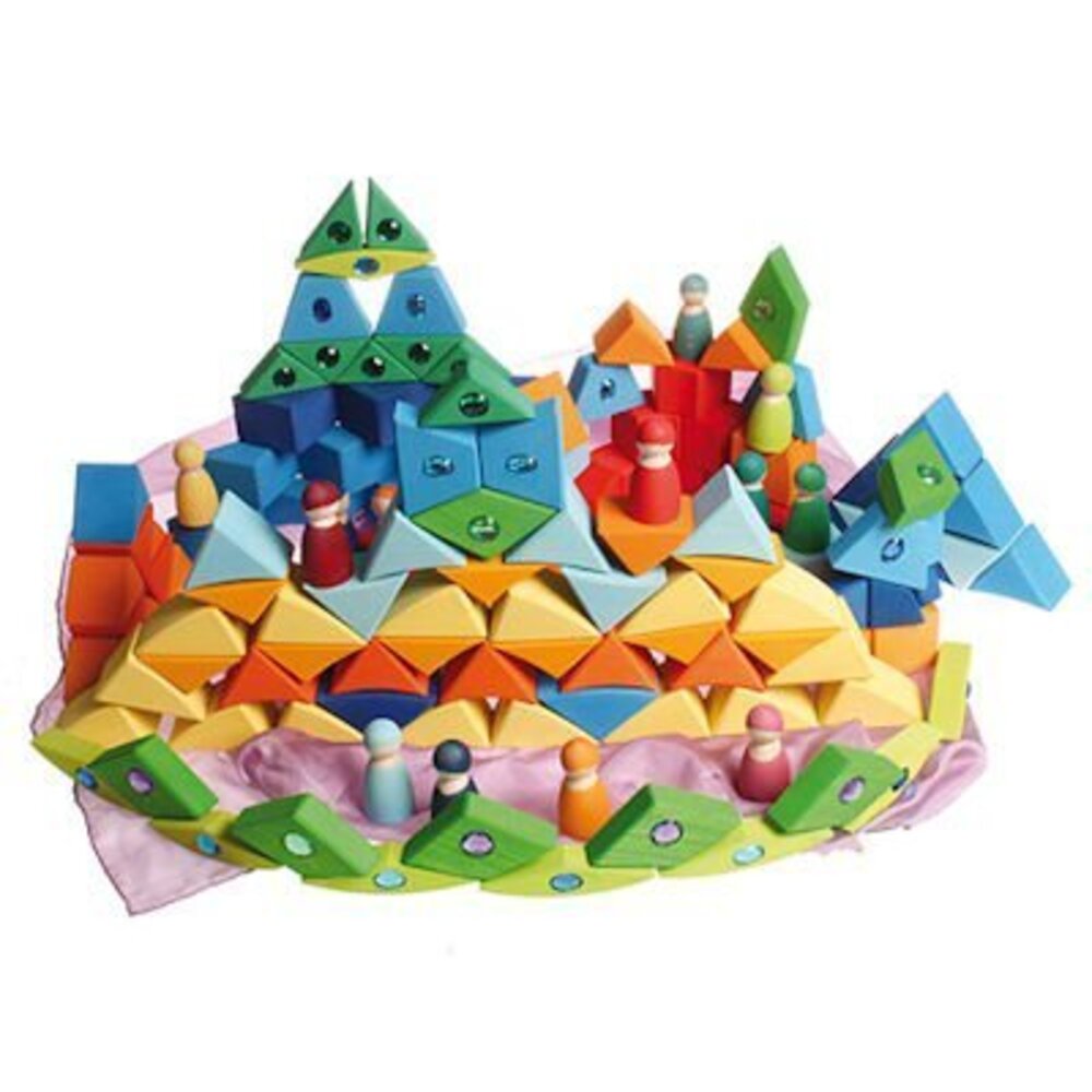 Grimm's 12 houten Regenboogvriendjes