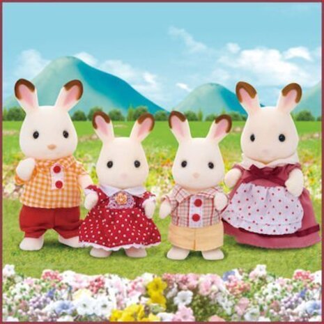 Sylvanian Families Familie Chocolade Konijn