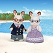 Sylvanian Families Opa en Oma Chocoladekonijn Sylvanian Families Opa en Oma Chocoladekonijn
