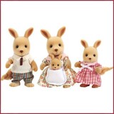 Sylvanian Families Familie Kangoeroe Sylvanian Families Familie Kangoeroe