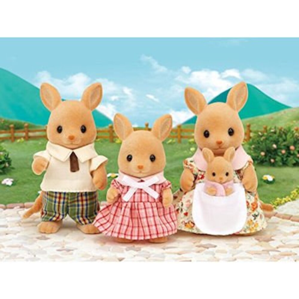 Sylvanian Families Familie Kangoeroe Sylvanian Families Familie Kangoeroe