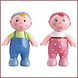 Haba Little Friends poppenhuispopjes Baby Marie en Max Haba Little Friends poppenhuispopjes Baby Marie en Max