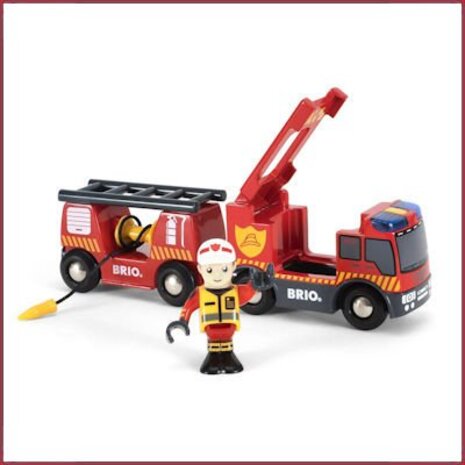 Brio Brandweerwagen Brio Brandweerwagen