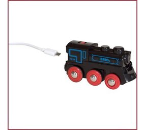 Brio Rechargeable Engine met mini usb kabel