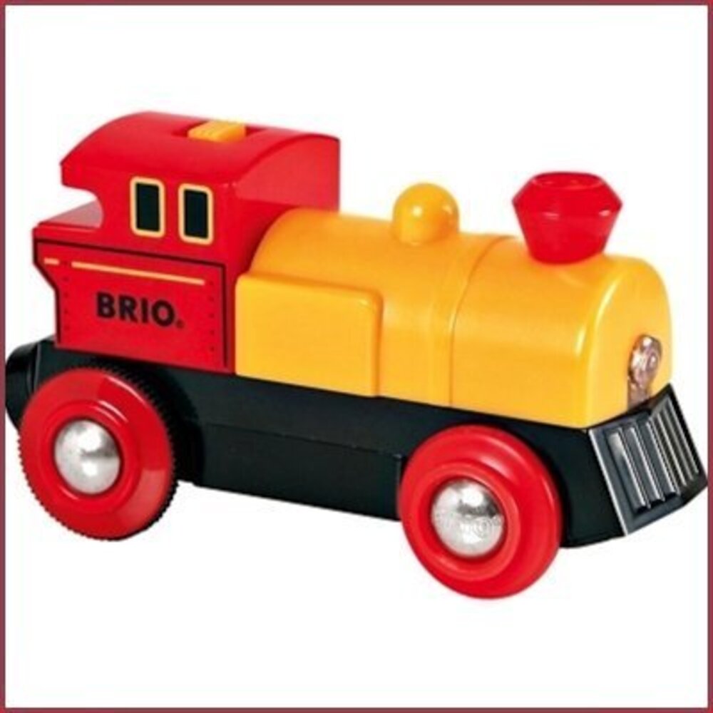 Brio Gele Batterijtrein