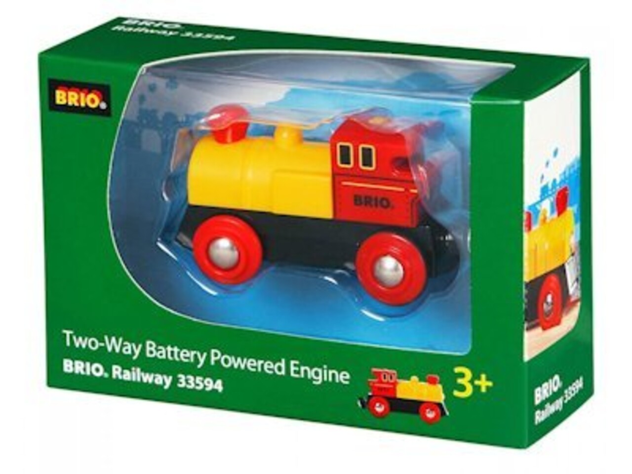Brio Gele Batterijtrein