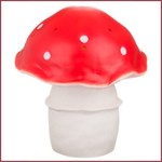 Lamp paddenstoel met kraag golvende hoed (led)