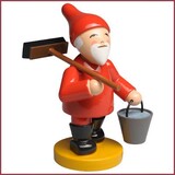 Wendt & Kühn Heinzelmannetje met emmer en bezem