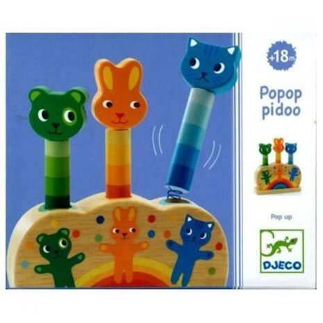 Djeco Pop-up puzzel Pidoo Djeco Pop-up puzzel Pidoo