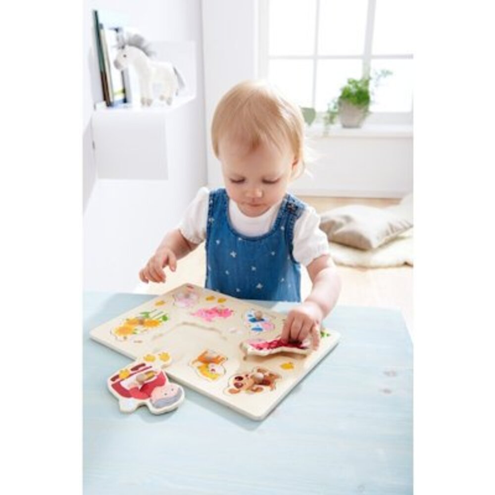 Haba Inlegpuzzel Oma Linda's dieren