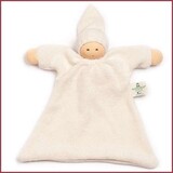 Nanchen Natur Knuffelpopje Nuckel wit