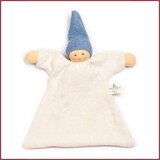 Nanchen Natur Knuffelpopje Nuckel Blauw