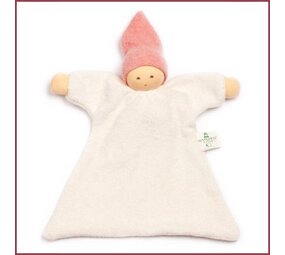 Nanchen Natur Knuffelpopje Nuckel Roze