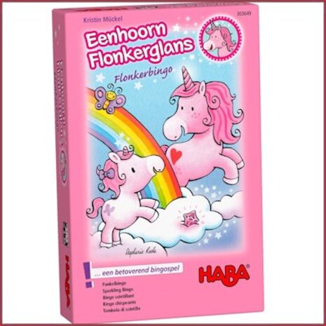 Haba Spel - Eenhoorn Flonkerglans flonkerbingo