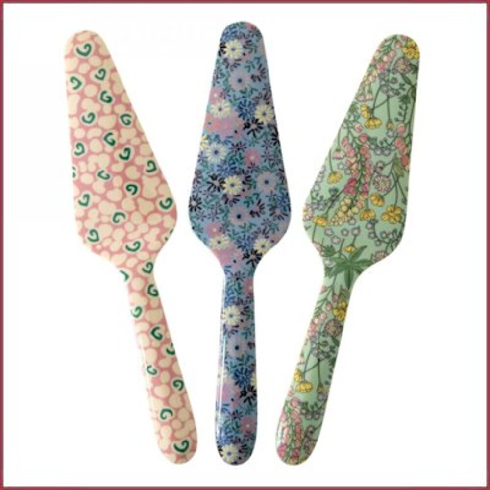 Rice Melamine Taartschep Boogie Print Rice Melamine Taartschep Boogie Print