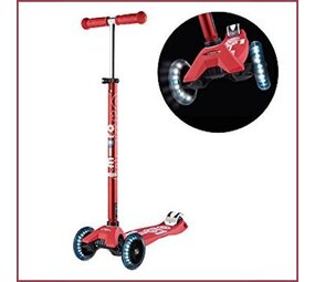 Micro Step Maxi Micro Step Deluxe rood LED Micro Step Maxi Micro Step Deluxe rood LED