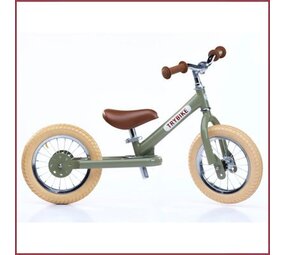 Trybike Trybike steel vintage loopfiets Groen