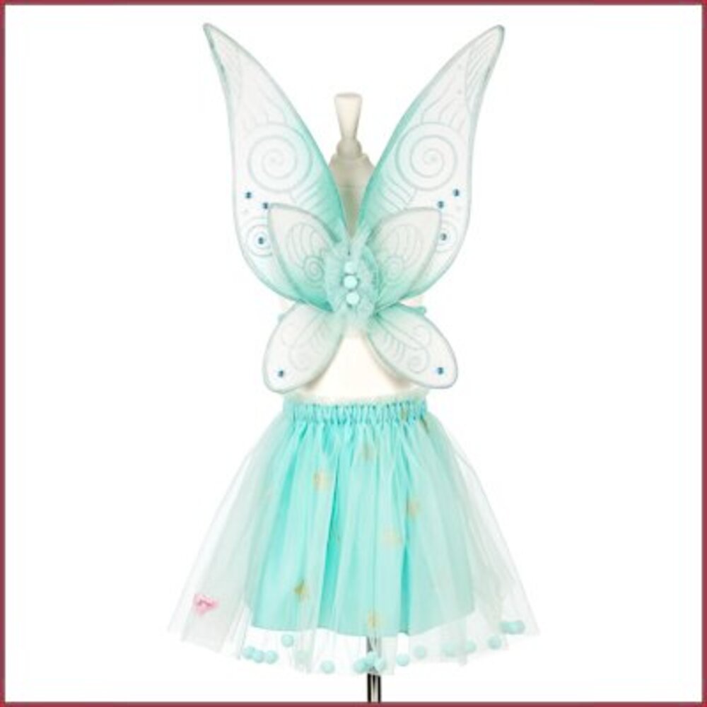 Souza for kids Angelina rokje + vleugels, mint groen, 3-5 jr